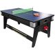 4. 4-IN-1 MULTIGAMING TABLE BILLIARDS TABLE TENNIS HOOK-UP DINING TABLE 189x94.1x81.3CM ENERO