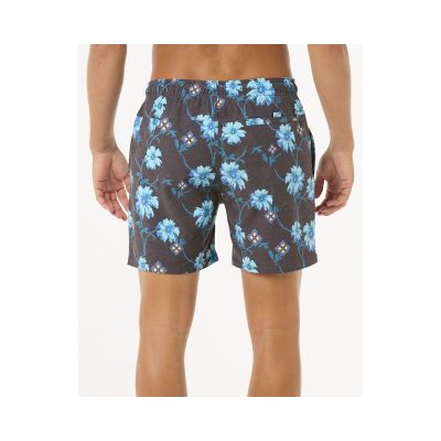 6. RIP CURL Surf Revival Floral Volley boardshorts black