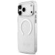 2. Guess Metal Outline MagSafe case for iPhone 17 Pro Max - silver