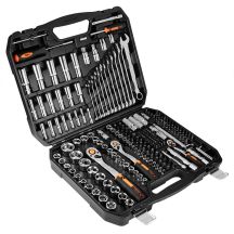 NEO Socket Set 219 pcs 1/2"–1/4" 10-076