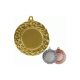 5. Gold medal with space for a 25 mm emblem - steel medal
