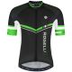 Rogelli Gara Mostro II Jersey Black-Green 6XL