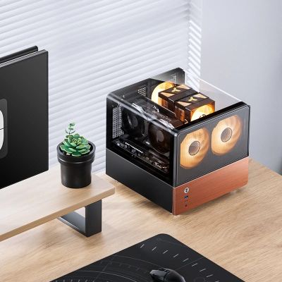 2. Jonsbo V12 PC Gehäuse, Mini-Tower, Micro-ATX - black