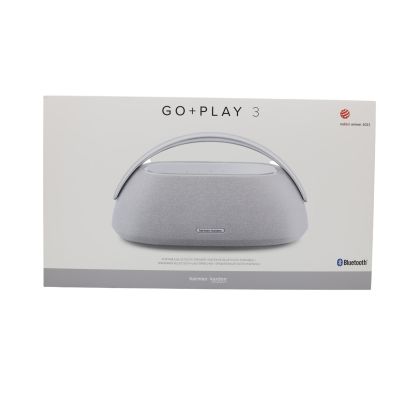 10. Harman/Kardon Go + Play 3 Portable Stereo Speaker Gray, Silver 160W