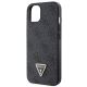 7. Guess Crossbody 4G Metal Logo Case for iPhone 13/14/15 - Black
