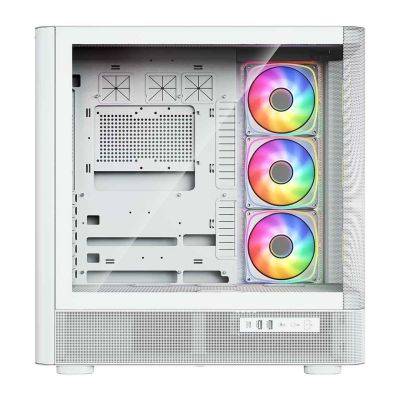 13. MODECOM VOLCANO AQ 300 ARGB MIDI CASE WHITE