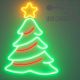 11. CHRISTMAS TREE NEON WALL LIGHT