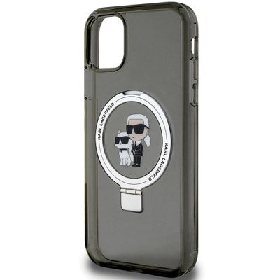 6. Karl Lagerfeld Ring Stand Karl&Choupette MagSafe case for iPhone 11 / Xr - black