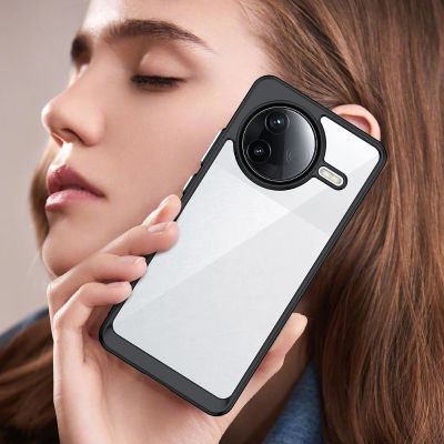 6. Outer Space Case with Gel Frame for Xiaomi Poco F7 Ultra - Black