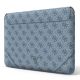 2. Guess 4G Uptown Triangle Logo case for a 16" laptop - blue