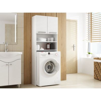 WASHING MACHINE CABINET POLA WHITE