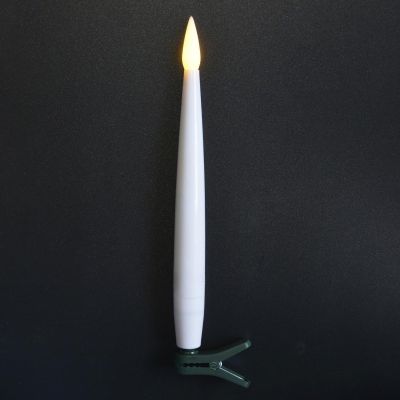 7. Luca Christmas Tree Candle Lights with Clips, 10 LED, Warm White