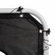 2. Meteor soccer goal with target mat 240x170x80 cm 16931