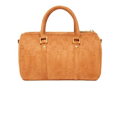 2. Women's Air Jordan Suede Monogram Mini Duffel 3L Cognac - MA09209-X6X