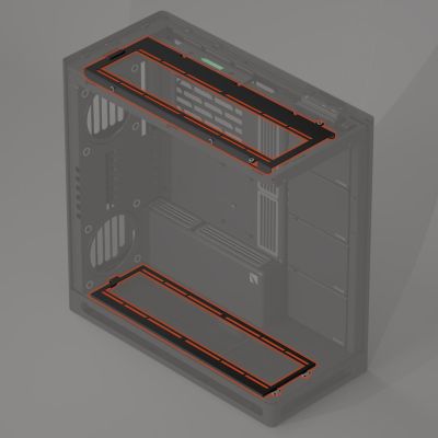 5. HAVN HVN-AS-HS420-05-36A computer cooling system part/accessory Bracket