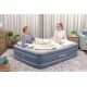 7. Bestway 6713I / 23 Air Mattress Double Mattress Gray Unisex