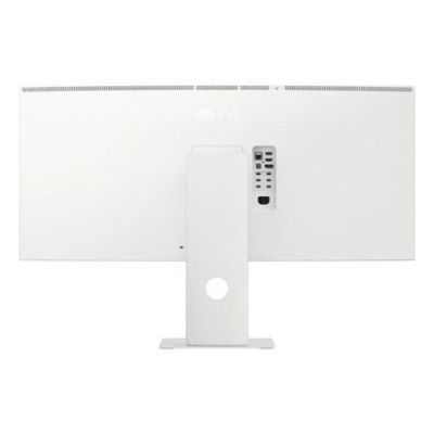 8. 100.86 cm/40" (5120 × 2160) LG 40WT95UF-W 21:9 5K NanoIPS Curved 5 ms 120 Hz HDR10 2 × HDMI DP 2 × Thunderbolt 5.0 USB Speakers Black/White