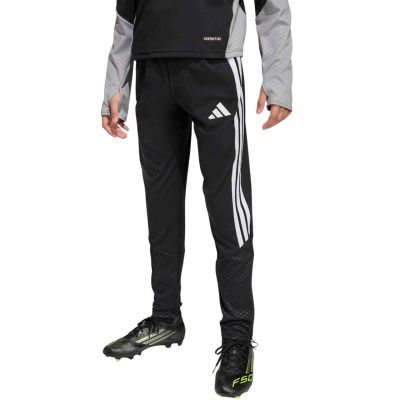7. adidas Tiro 26 Competition Training Kids' Pants Black and White KA5133