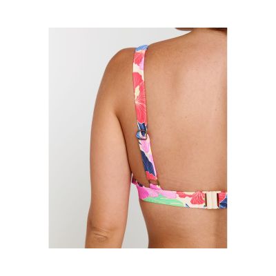 5. RIP CURL Women's Party Wave Halter Bra Multicolor