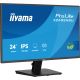 4. iiyama ProLite 24-inch Full HD IPS panel with narrow bezels on all sides and energy class B