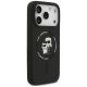 4. Karl Lagerfeld Silicone Karl&Choupette Ring MagSafe Case for iPhone 18 Pro Max / 17 Pro Max – black