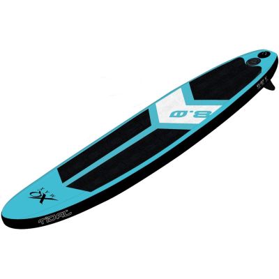 11. SET - SUP BOARD 90KG INFLATABLE SURF 245x57x10CM BLUE