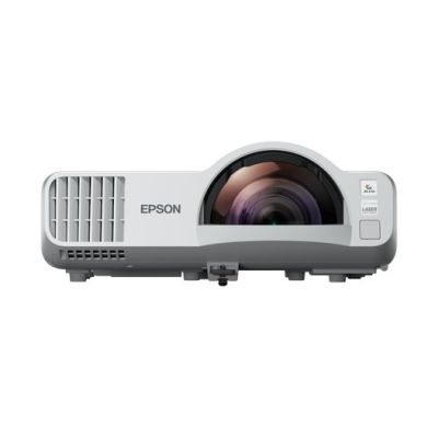 4. Epson V11HA76080 Data Projector Standard Throw Projector 4000 ANSI Lumens 3LCD WXGA (1200x800) 3D Compatible White