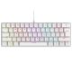3. RAMPAGE MECHANICAL KEYBOARD PLOWER K60 White