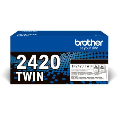 Brother TN-2420TWIN toner cartridge 2 pcs. Original
