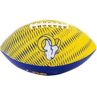 4. Ball Wilson NFL Team Tailgate Los Angeles Rams Jr Ball WF4010019XBJR