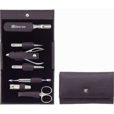 17. ZWILLING Classic Inox Travel Set 97646-008-0 - Purple Case 7 Pieces