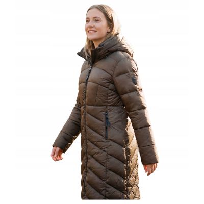 7. Geographical Norway Blanche Long Kaki DB Lady 0116 Kaki Women's Jacket (WZ5491F/GN-Kaki)