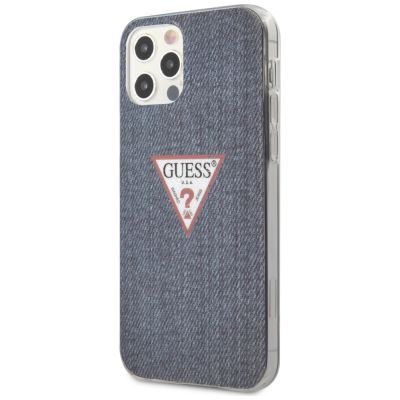 2. Guess GUHCP12LPCUJULDB iPhone 12 Pro Max 6.7" navy/dark blue hardcase Jeans Collection