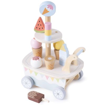 2. PROMIS TROLLEY, WOODEN ICE CREAM PARTY FOR CHILDREN LD04