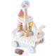 2. PROMIS TROLLEY, WOODEN ICE CREAM PARTY FOR CHILDREN LD04