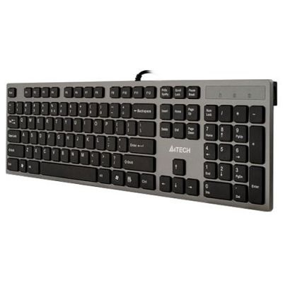A4 TECH KV-300H Membrane Keyboard A4TKLA39976 (USB 2.0; (US); black)