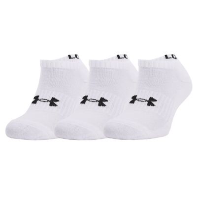 5. Under Armor Core No Show 3Pk socks 1363241-100