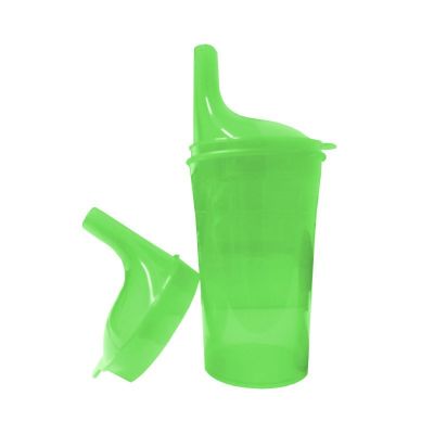 Safe cup for eating and drinking, green