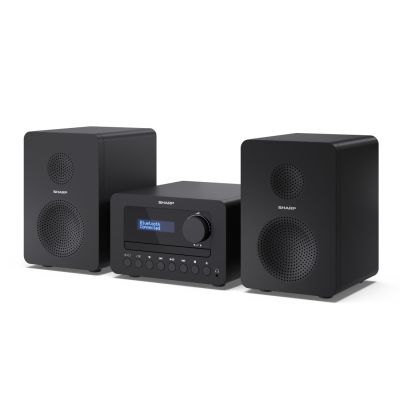 5. Sharp TOKYO DAB+ HI-FI Micro System 40W Black Home Audio Micro System