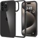 Spigen Ultra Hybrid iPhone 15 Pro Case - Matte Black