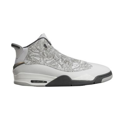 Air Jordan Dub Zero Men's White Sneakers - 311046-107