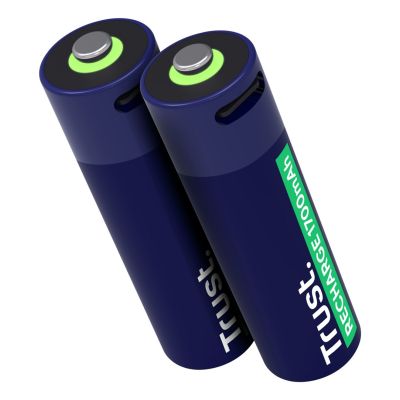 3. AA Trust USB-C RECHARGEABLE BATTERIES 2P