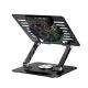5. Wozinsky WDCX-X16-AS CoolBase RGB 360° Cooling Stand for Laptop and Tablet - Black