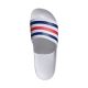 4. Adidas Adilette Aqua flip-flops white HQ2448