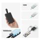 5. Cuktech CP132ML 10000 mAh Magnetic Power Bank - White