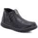 Comfortable black women's ankle boots Potocki 25-90349