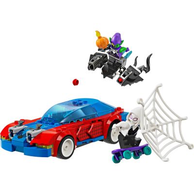 3. LEGO Super Heroes 76279 Spider-Man Racer and Green Goblin