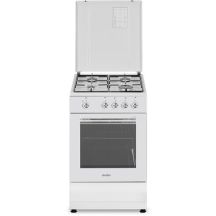 Simfer | Cooker | 4401SGRBB.1 | Hob type: Gas | Oven type: Gas | White | Width: 50 cm | Depth: 55 cm | 49 L