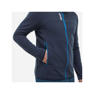 4. MILLET Ubic Lightgrid Jkt M navy blue men's sweatshirt