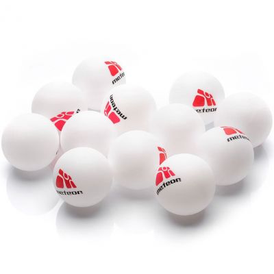 Meteor 15026 12-Ball Ping Pong Ball Set